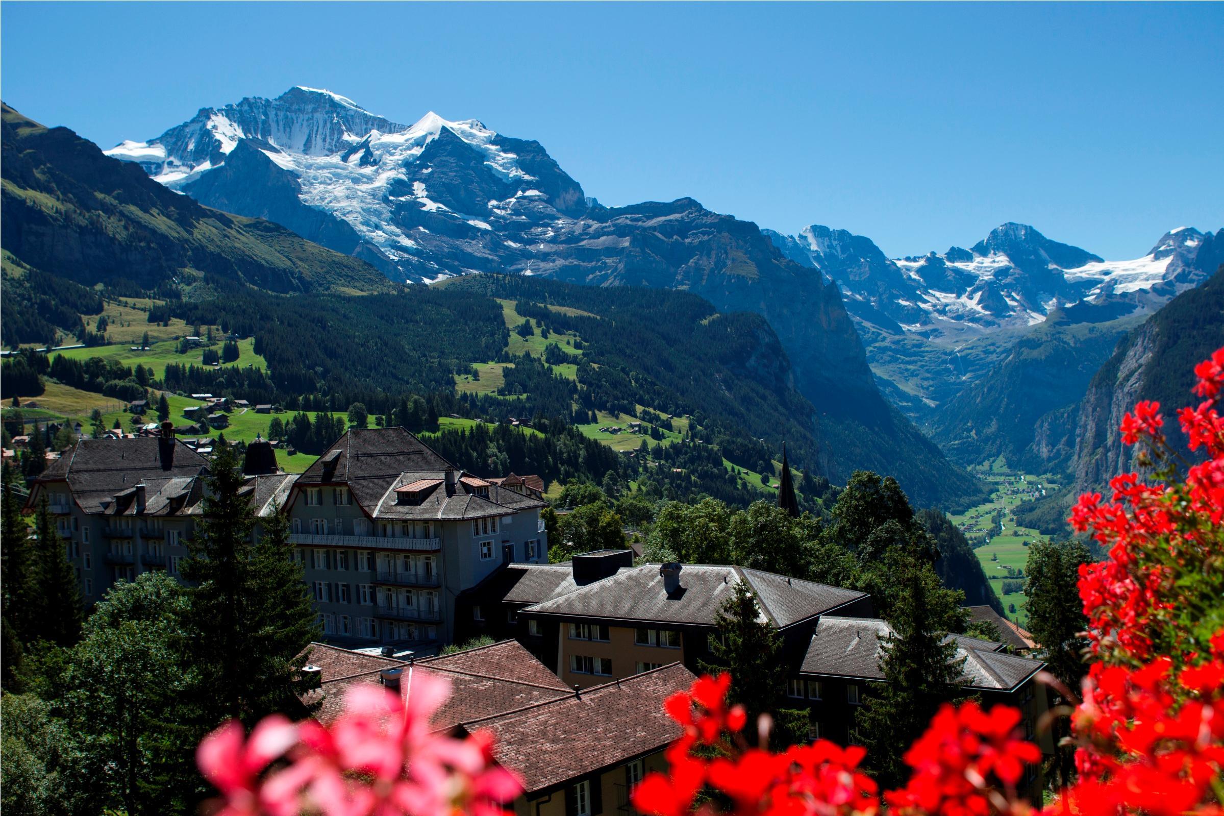 Hotel Belvédère Wengen Extérieur photo