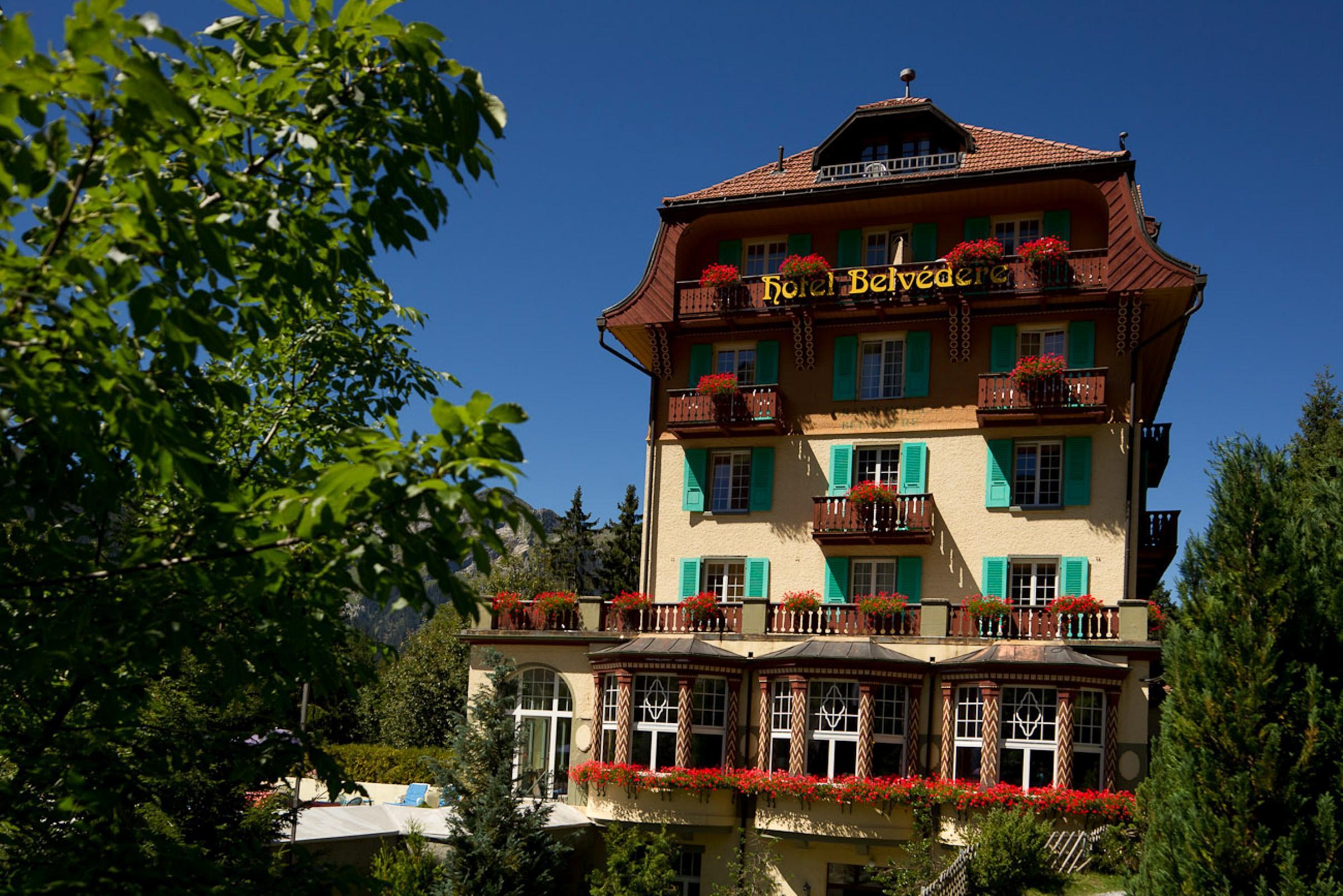 Hotel Belvédère Wengen Extérieur photo