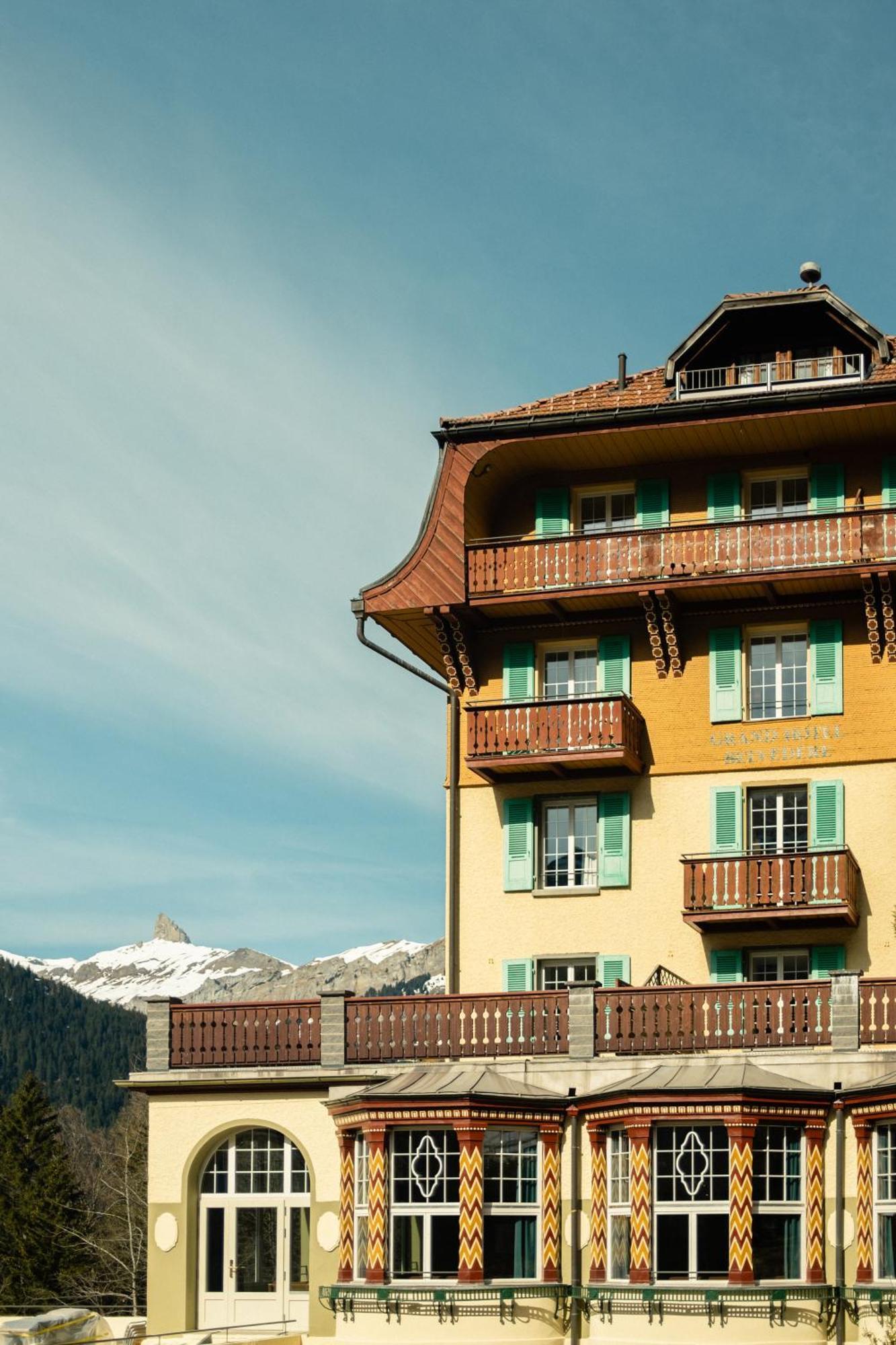 Hotel Belvédère Wengen Extérieur photo